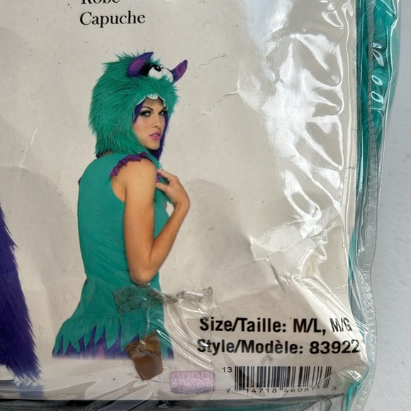 Fuzzy Frankie Costume - Picture 4 of 6